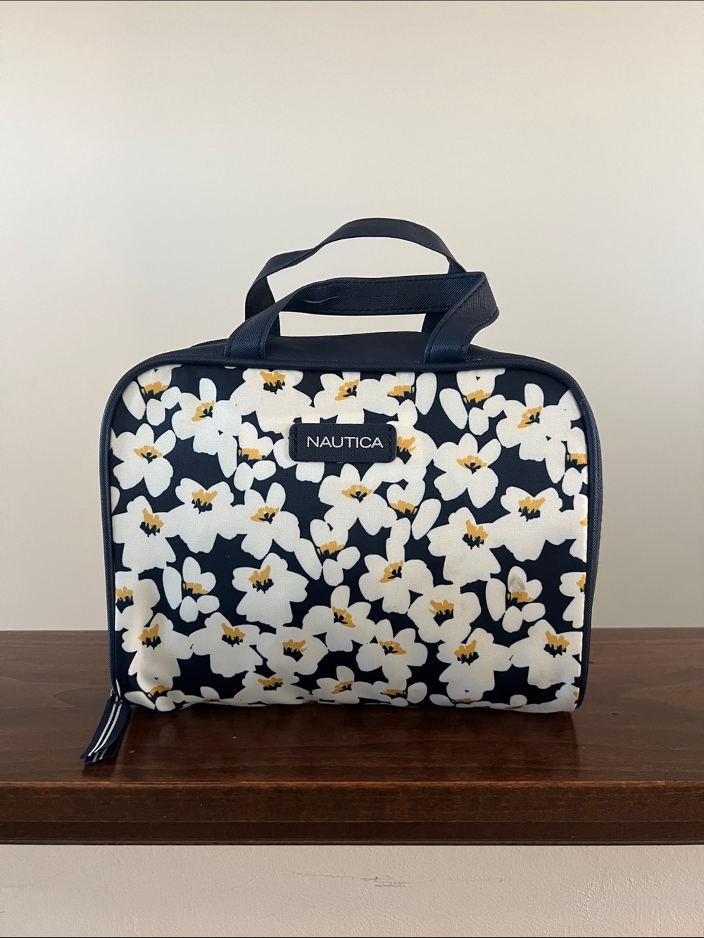 Authentic Nautica Floral Overnight Travel Bag.